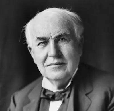 Portrait of Thomas Edison