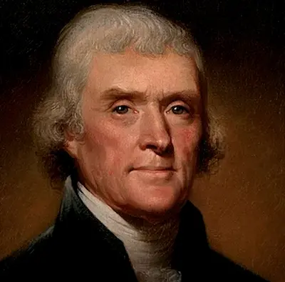 Portrait of Thomas Jefferson