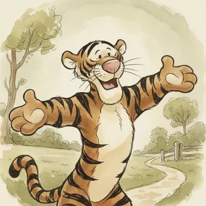 Portrait of Tigger