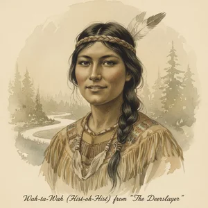 Portrait of Wah-ta-Wah (Hist-oh-Hist)