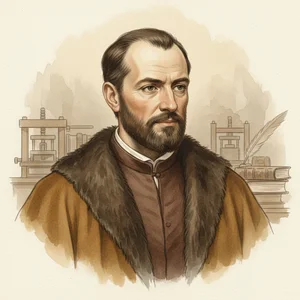 Portrait of William Caxton